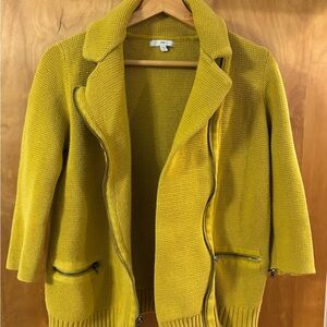 GAP Mustard Yellow Women's Cardigan Sweater